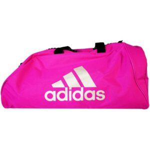Bolsa Esportiva Adidas Sports Bag CC052CS - Pequeno - Rosa/Prata
