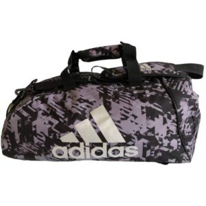 Bolsa Esportiva Adidas Sports Bag CC058CS - Médio - Preto Camo/Prata