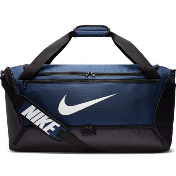 Bolsa Esportiva Nike Brasilia - BA5955 410 - Preto/Azul