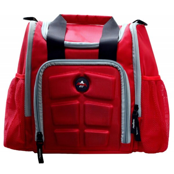 Bolsa Térmica Arena Fit + Conjunto de Potes CB1508 - Vermelho/Cinza