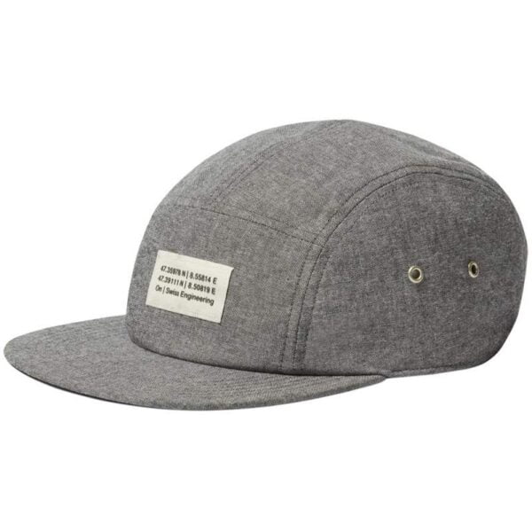 Boné On Running 5 Panel Cap 331.00224 Grey