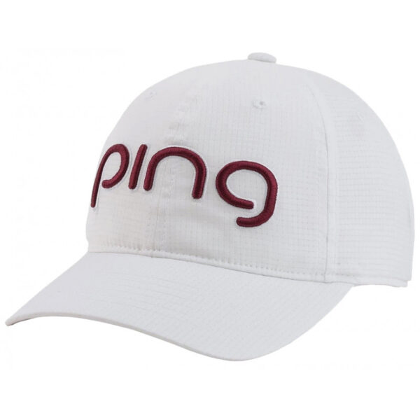 Boné Ping Golf 34969-02 Branco Feminino