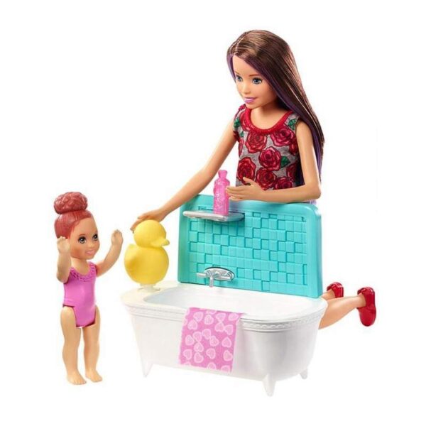 Boneca Barbie Skipper Babysitters - Mattel FHY97-FXH05