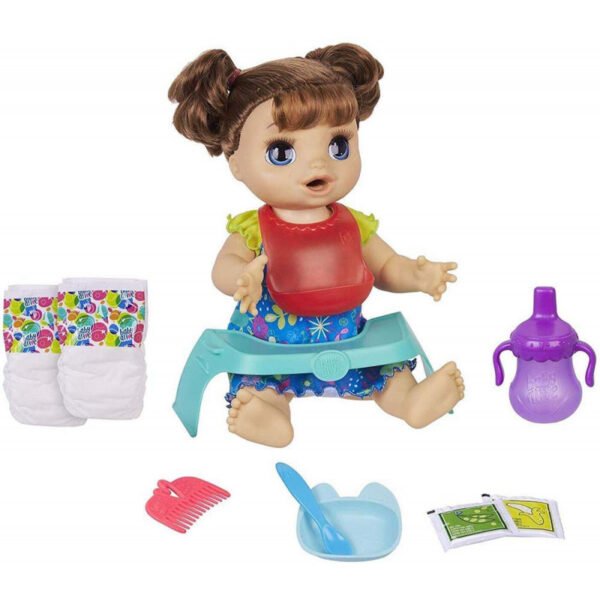 Boneca Bebê Come Feliz Hasbro E4895