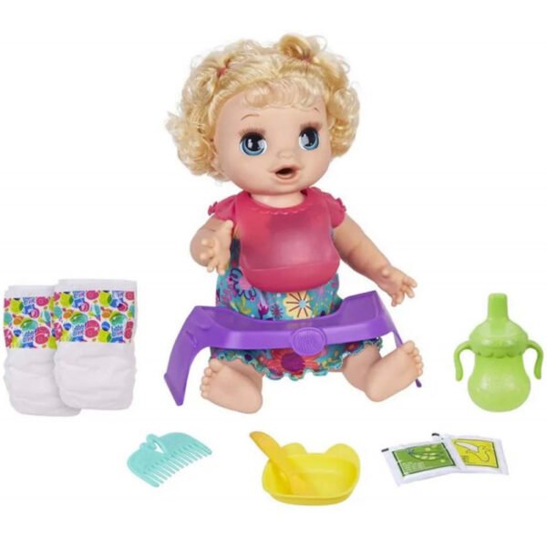 Boneca Bebê Come Feliz Hasbro E5243