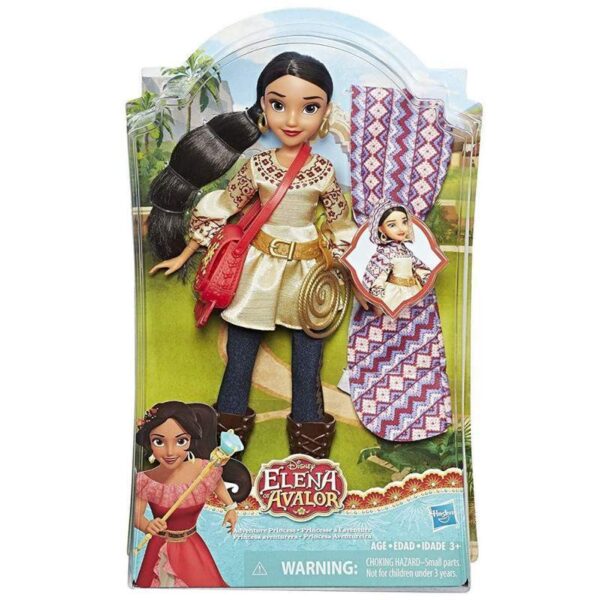 Boneca Hasbro Disney Princesa Aventureira Elena de Avalor -C0378