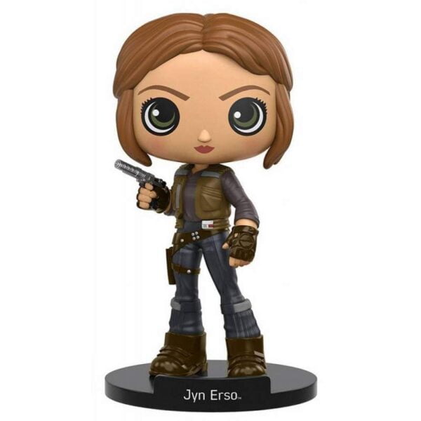 Boneca Jyn Erso - Star Wars: Rogue One - Funko Wobblers Booble-Heads