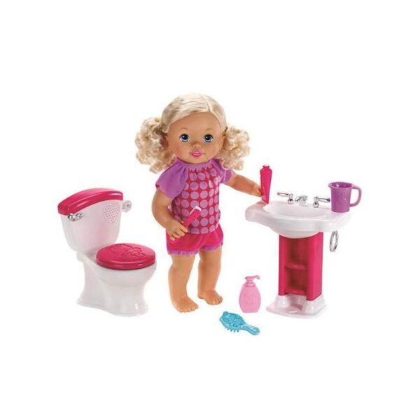 Boneca Little Mommy Hora de Ir ao Banheiro - X4125 Mattel