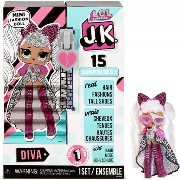 Boneca L.O.L. Surprise! JK Diva Mini Fashion Doll
