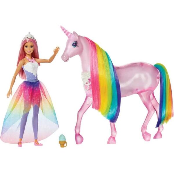 Boneca Mattel Barbie Dreamtopia Unicornio FXT26