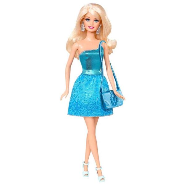 Boneca Mattel Barbie Fashion Azul Turquesa T7580-BCN34