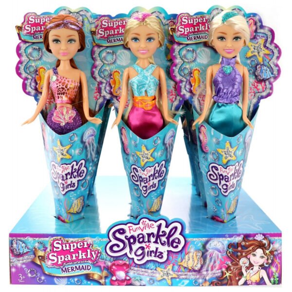 Boneca Zuru Sparkle Girlz Mermaid - 10007Q1 (Vendido por Unidade)