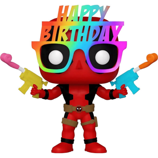 Boneco Birthday Glasses Deadpool - Deadpool - Funko POP! 783