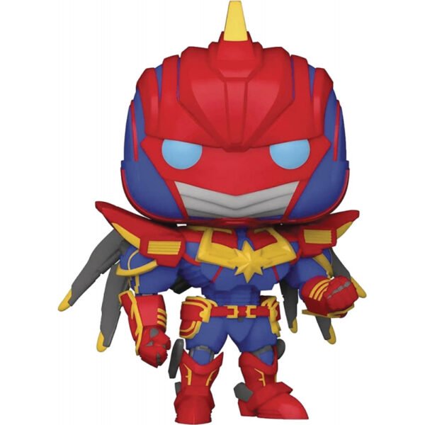 Boneco Captain Marvel - Avengers Mech Strike - Funko POP! 831