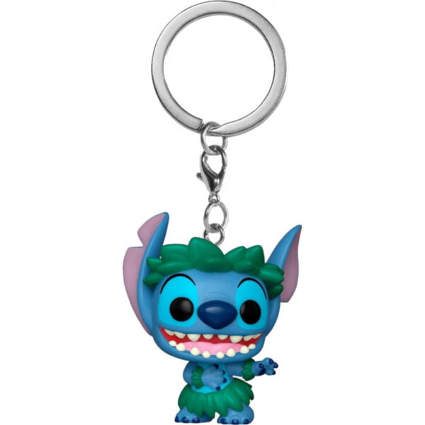 Boneco Chaveiro Hula Stitch - Disney Lilo & Stitch - FunkoPOP Pocket