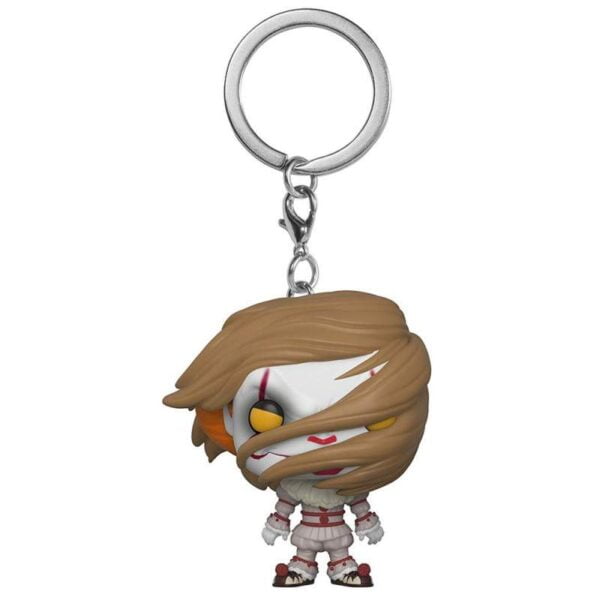 Boneco Chaveiro Pennywise With Wig - IT Funko POP!