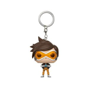 Boneco Chaveiro Tracer - Overwatch - Funko POP Pocket!