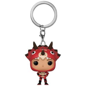 Boneco Chaveiro Tricera Ops - Fortnite - Funko POP Pocket!