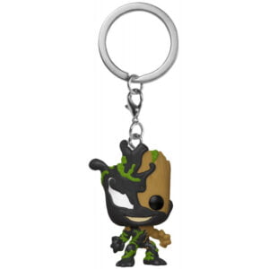 Boneco Chaveiro Venomized Groot - Spider-Man Maximun Venom - Funko Pop Pocket!