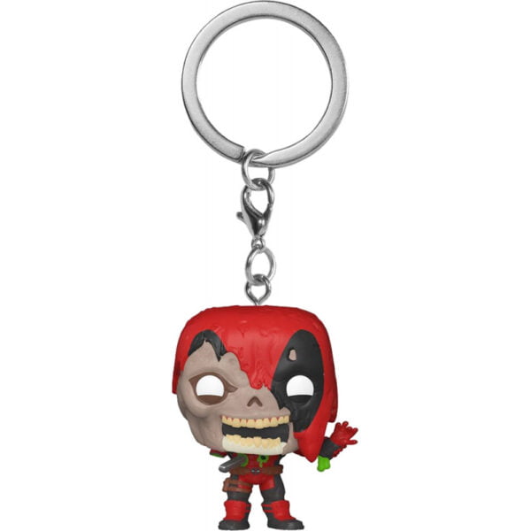 Boneco Chaveiro Zombie Deadpool - Marvel Zombies - FunkoPOP Pocket