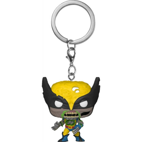 Boneco Chaveiro Zombie Wolverine - Marvel Zombies - FunkoPOP Pocket