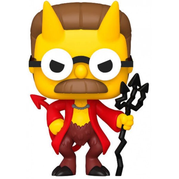 Boneco Devil Flanders -The Simpsons Treehouse Of Horror - Funko POP! 1029