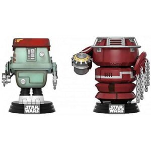Boneco Fighting Droids - Star Wars - Funko POP! 2 Pack Booble Head