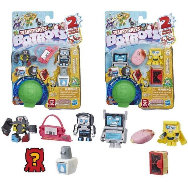 Boneco Hasbro BotBots Transformers Turma da Mochila E4145 - Variados