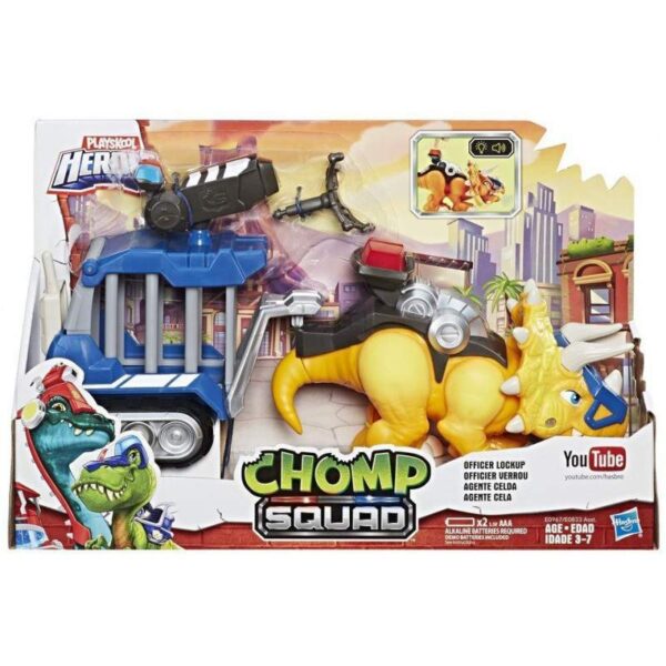 Boneco Hasbro Playskool Heroes Chomp Squad Agente Cela E0967