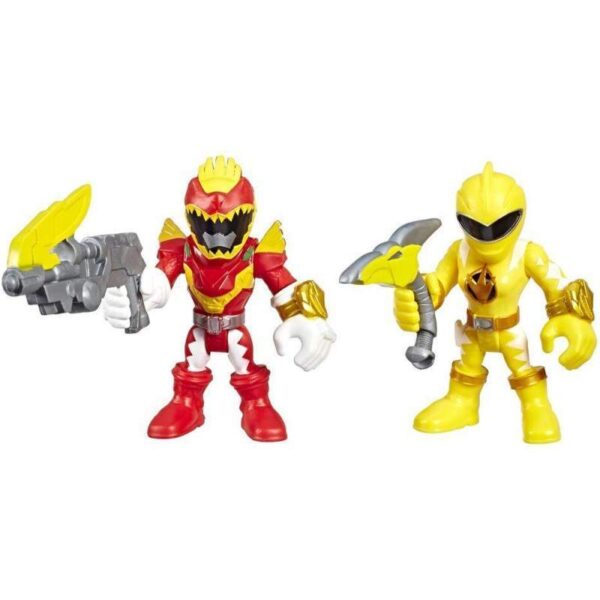 Boneco Hasbro Power Rangers - Red Ranger & Yellow Ranger E5884