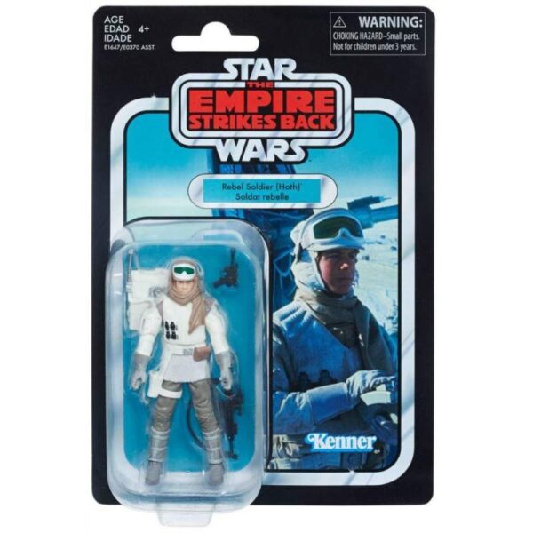 Boneco Hasbro Star Wars The Empire Strikes Back (Rebel Soldier Hoth) - E1647