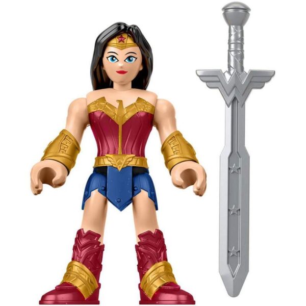 Boneco Imaginext Mulher Maravilha DC Super Friends GBF53