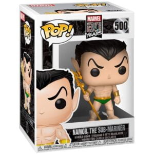 Boneco Namor The Sub-Mariner - Marvel 80 Years - Funko Pop! 500