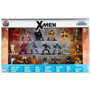 Boneco Nano Metalfigs Collection X-Men - 30121 (20 Peças)