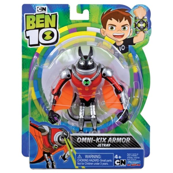 Boneco Playmates Ben 10 Omni-Kix Armor / Jetray - 76147