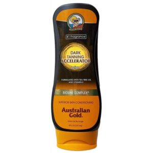 Bronzeador Australian Gold Dark Tanning Accelerator Lotion - 237mL