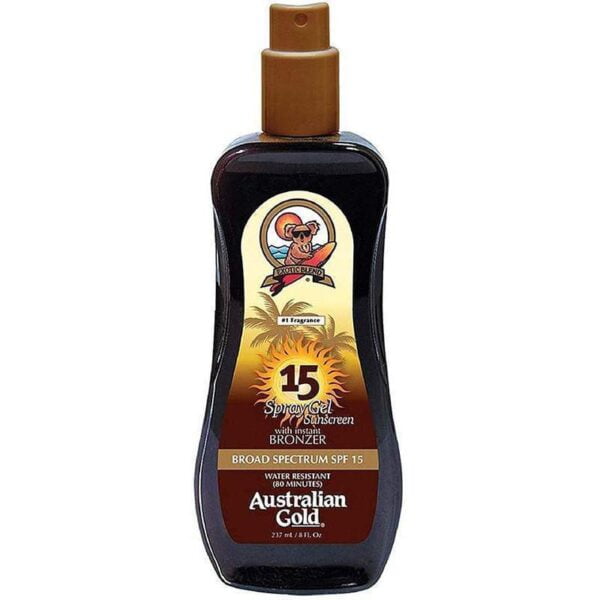 Bronzeador Australian Gold Spray Gel Sunscreen FPS 15 - 237mL