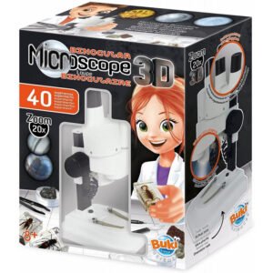 Buki France Microscópio Binocular 3D 40 Experimentos - MR500