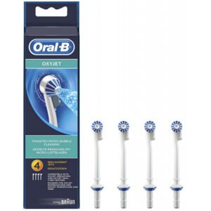 Cabeça de substituição para irrigador dental elétrica Oral-B OxyJet kit 4pcs -ED17-4