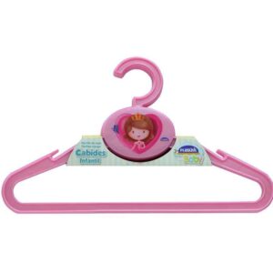 Cabide Infantil Plasútil Baby Princess - 7091 (2 Peças)