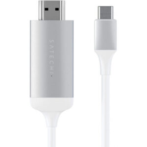 Cable USB Tipo-C a HDMI Satechi ST-CHDMIS (1.8m) Prata