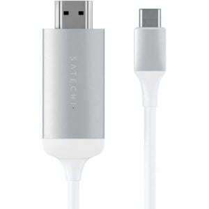 Cable USB Tipo-C a HDMI Satechi ST-CHDMIS (1.8m) Prata