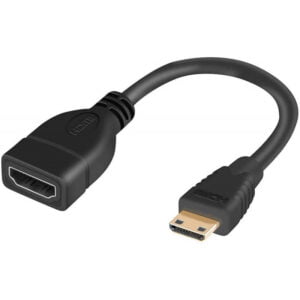 Cabo Adaptador HLD Mini HDMI A HDMI Femea
