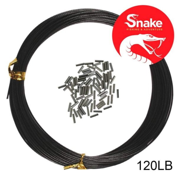 Cabo de Aço Snake 120LB 10 Metros