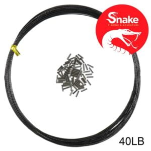 Cabo de Aço Snake 40LB 10 Metros