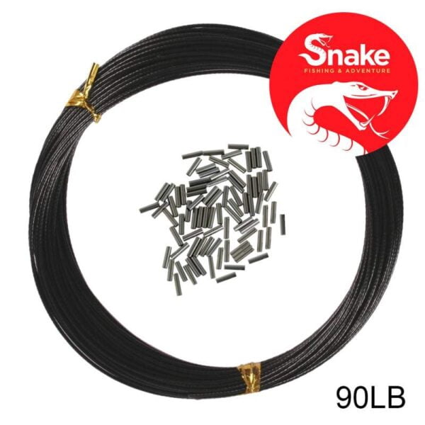 Cabo de Aço Snake 90LB 10 Metros