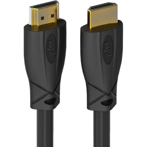 Cabo HDMI ELG HS20100 4k plug banhado a ouro 24K 2.0v 3D Ready (10 metros)