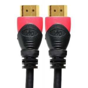 Cabo HDMI ELG HS2050 4k plug banhado a ouro 24K 2.0v 3D Ready (5 metros)
