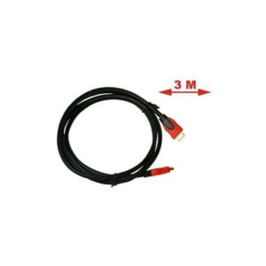 Cabo HDMI Sate AL-13 Preto/Vermelho (3 Metros)
