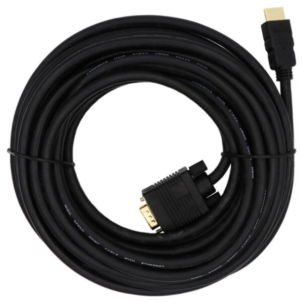 Cabo HLD HDMI para VGA (10 Metros) Preto